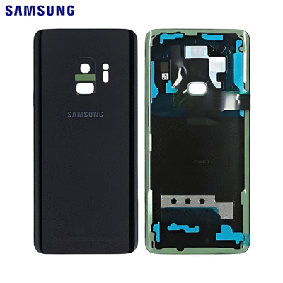 Vitre Cache Arrière Original Noir Samsung Galaxy S9 G960 _ GH82-15865A