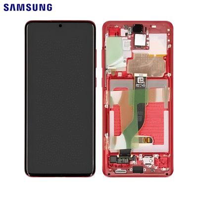 Ecran Tactile Original Rouge Samsung Galaxy S20 Plus G985 GH82-22134G _ GH82-22145G