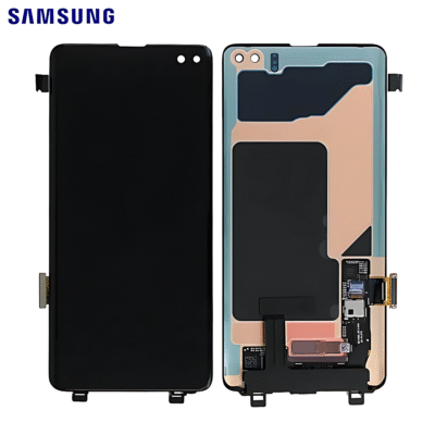 Ecran Tactile Noir Original (sans Châssis) Samsung Galaxy S10 Plus G975 _ GH96-12256A