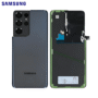 Vitre Cache Arrière Original Phantom Navy Samsung Galaxy S21 Ultra 5G G998 _ GH82-24499D