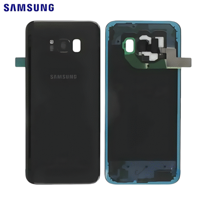 Vitre Cache Arrière Noir Carbone Original Samsung Galaxy S8 Plus G955 _ GH82-14015A
