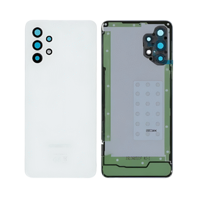 Vitre Cache Arrière Awesome White Original Samsung Galaxy A32 4G A325 _ GH82-25545B