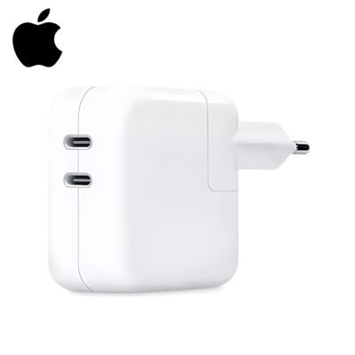 APPLE Chargeur secteur original 35W (2 ports USB-C) (Blanc) _ 168798