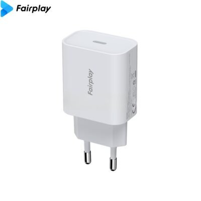 FAIRPLAY Chargeur secteur 25W USB-C (version Bulk, sans emballage) Blanc _ 784654