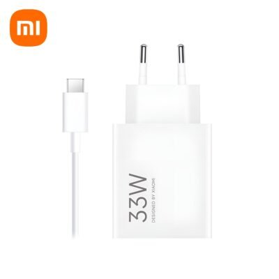 XIAOMI Pack original Charging Combo 33W + Câble (Type-A vers Type-C) (Blanc) _ 913491